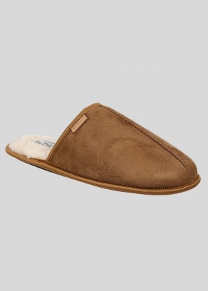 Brown Ben Sherman Country Club Slipper | 0321FZCMH