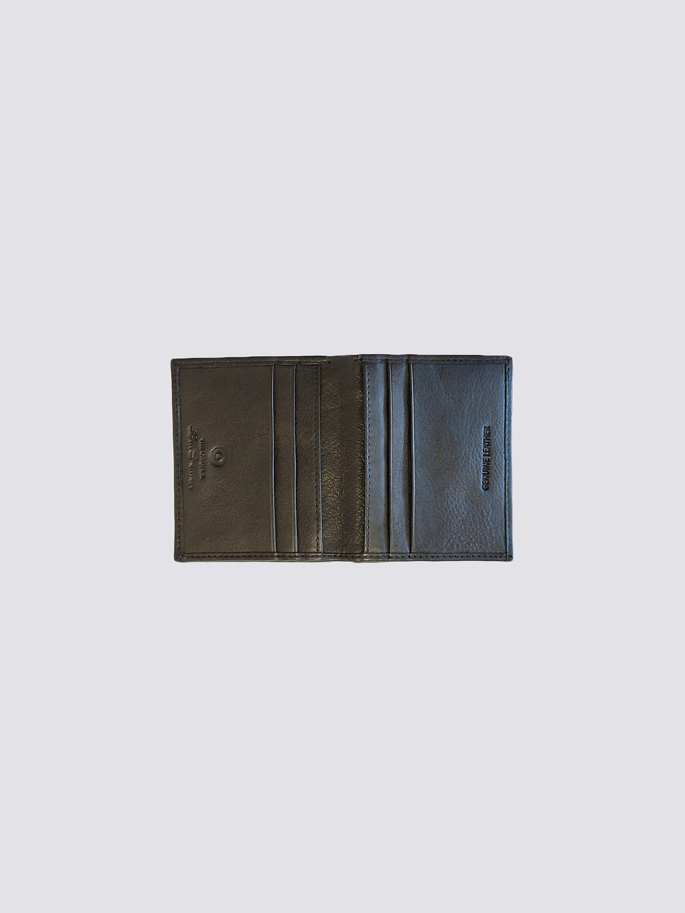 Black Ben Sherman Arden Leather Micro Wallets | 9514IDBVP