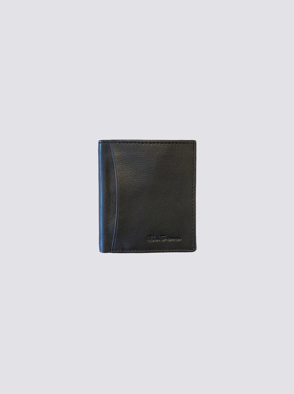 Black Ben Sherman Arden Leather Micro Wallets | 9514IDBVP