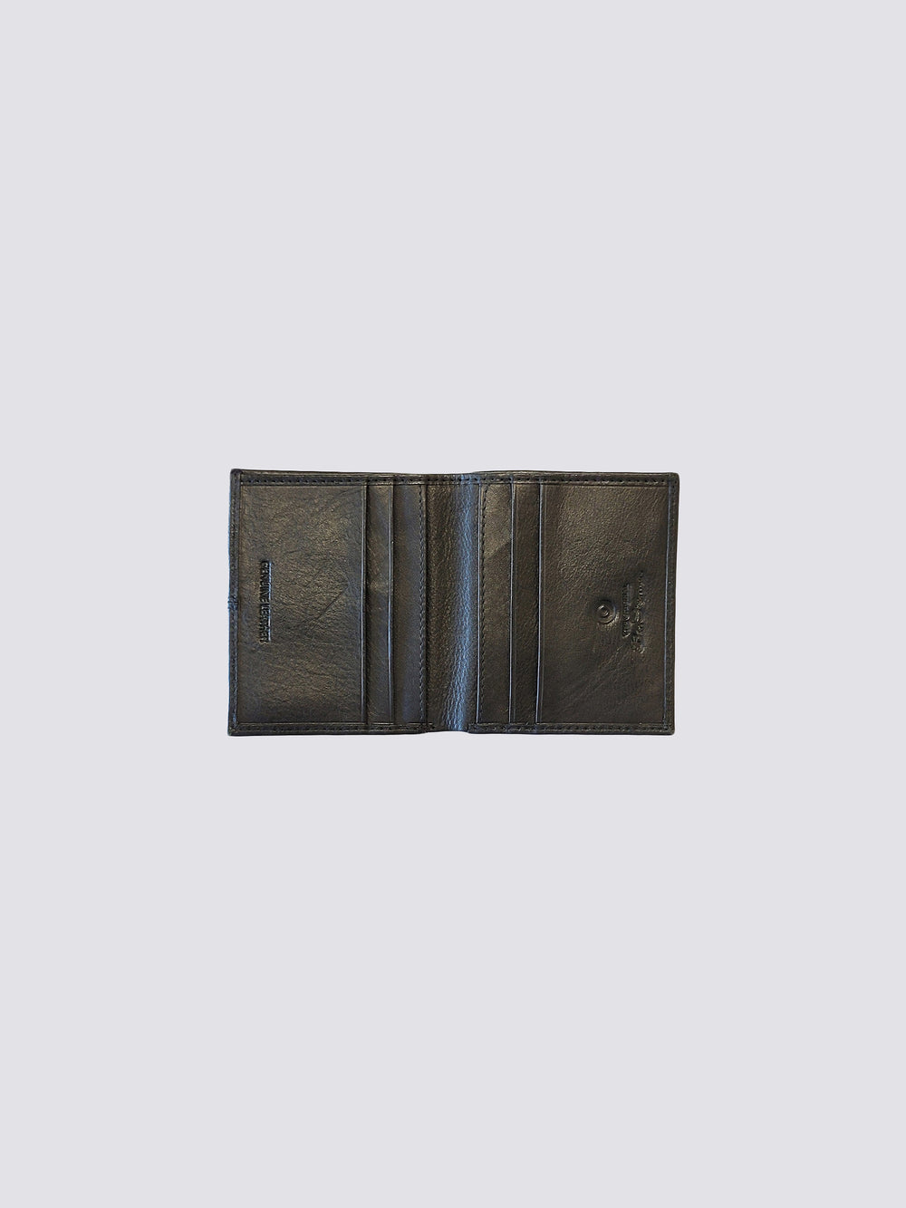 Black Ben Sherman Coles Leather Micro Wallets | 9765BIFTE