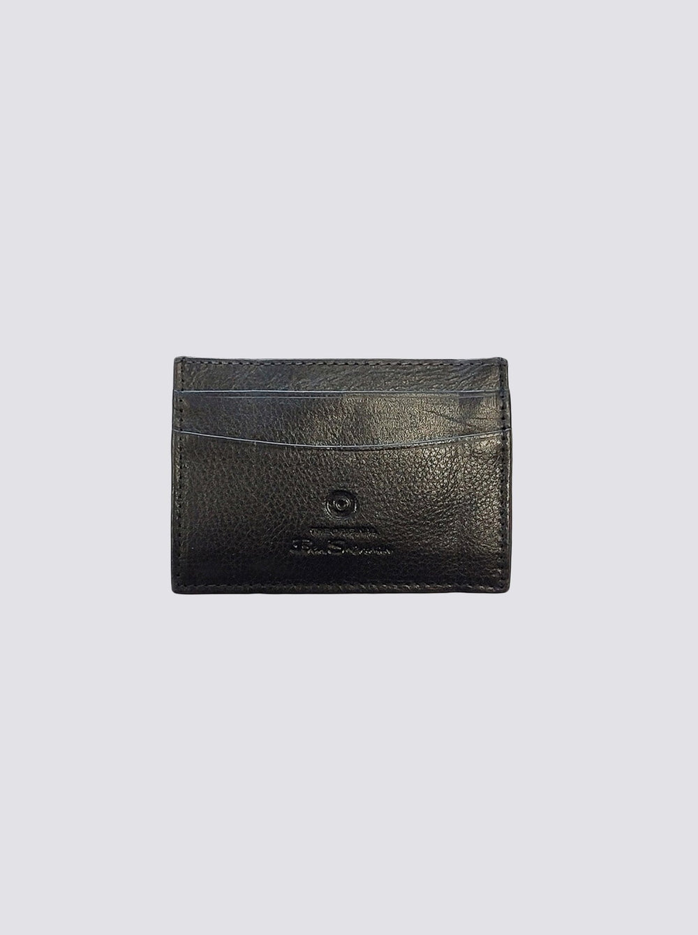 Black Ben Sherman Koki Leather Card Holder Wallets | 1925HNTOL