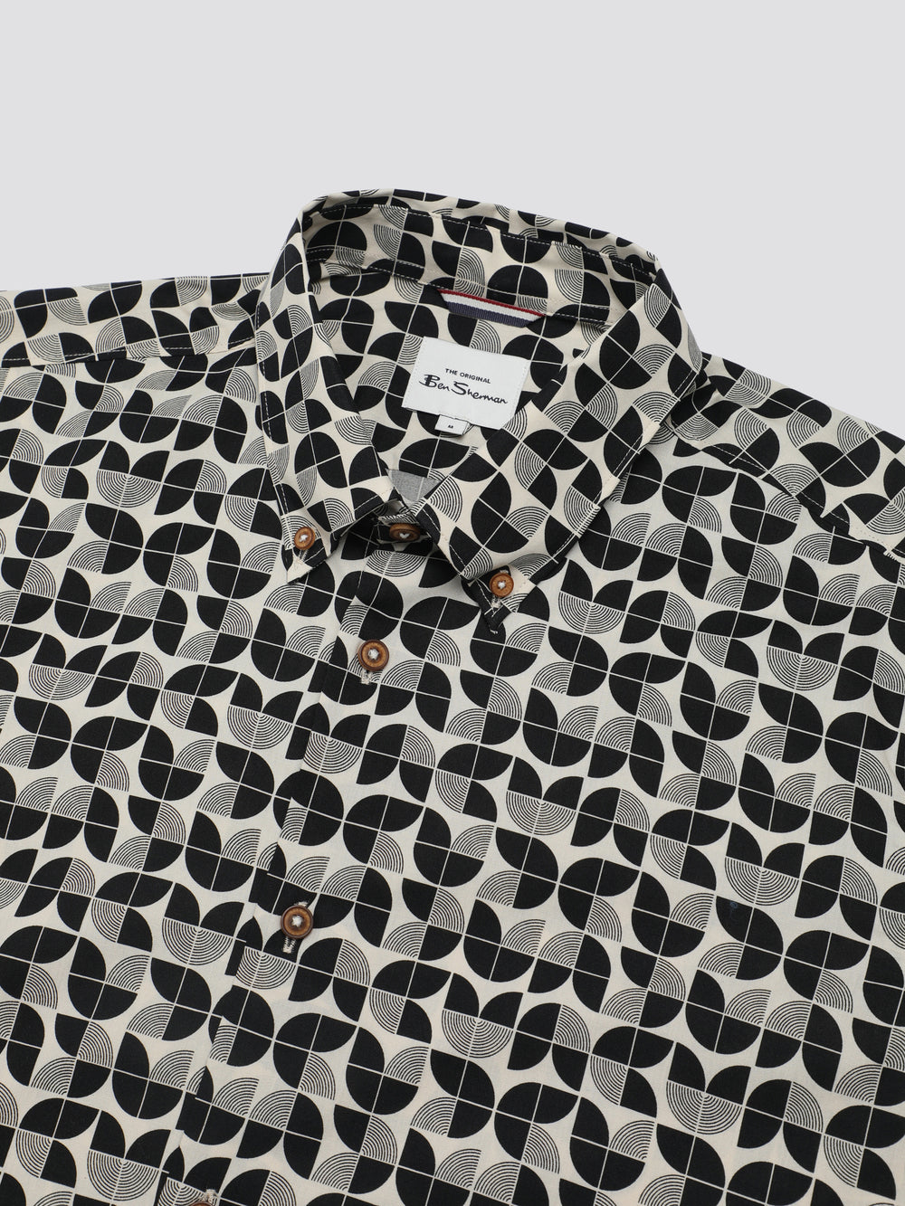 Black Ben Sherman Linear Shirts | 5019SFJAB