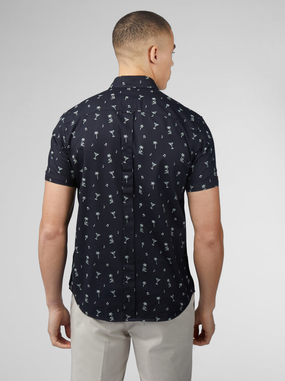 Black Ben Sherman Scattered Shirts | 3869QKDHR