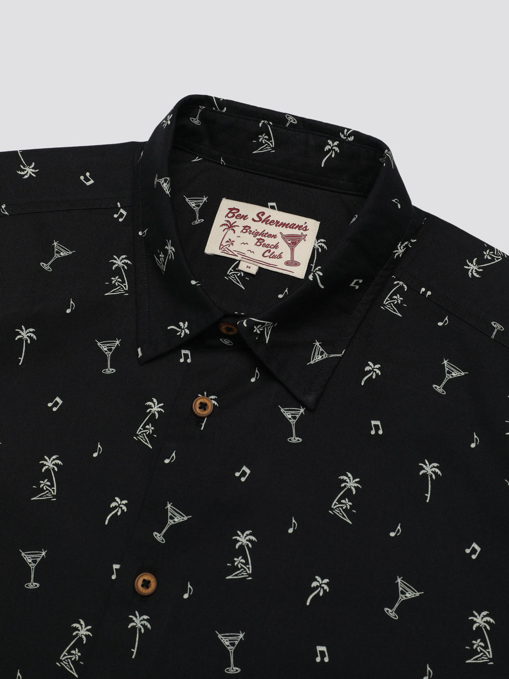 Black Ben Sherman Scattered Shirts | 3869QKDHR