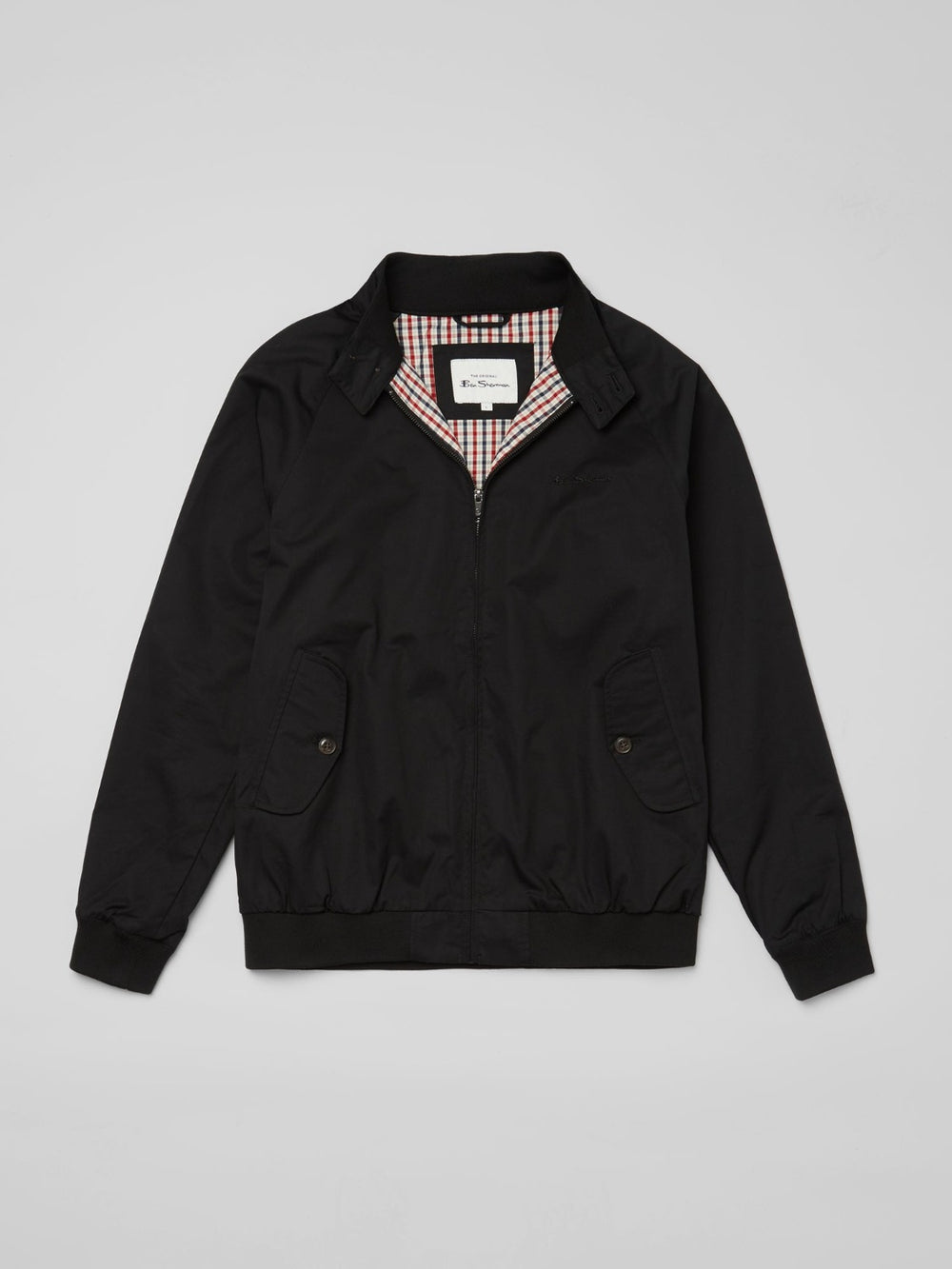 Black Ben Sherman Signature Harrington Jackets | 0592RPBGN