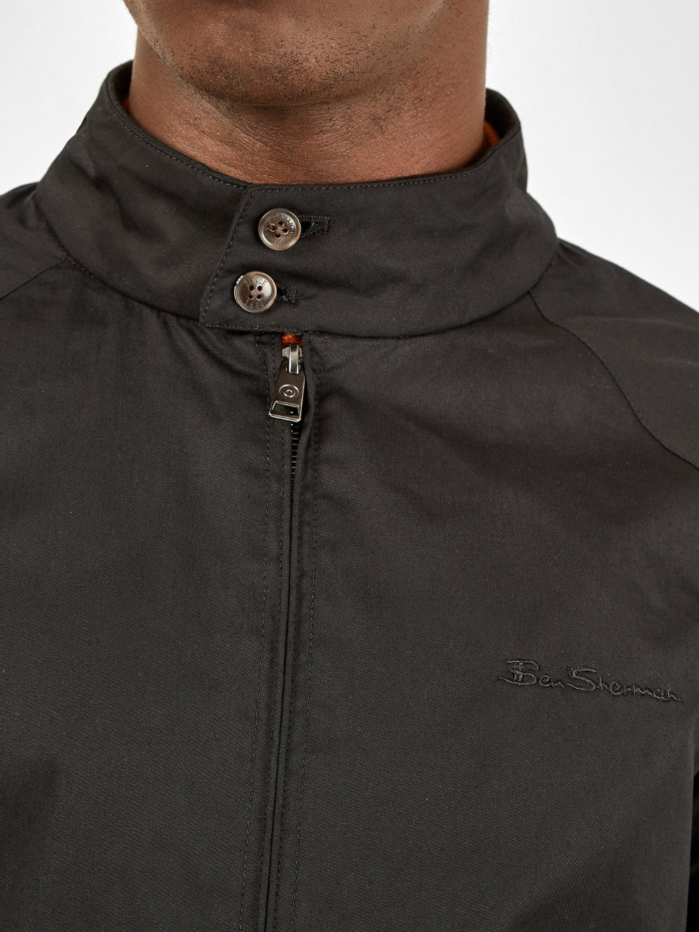 Black Ben Sherman Signature Harrington Jackets | 0592RPBGN