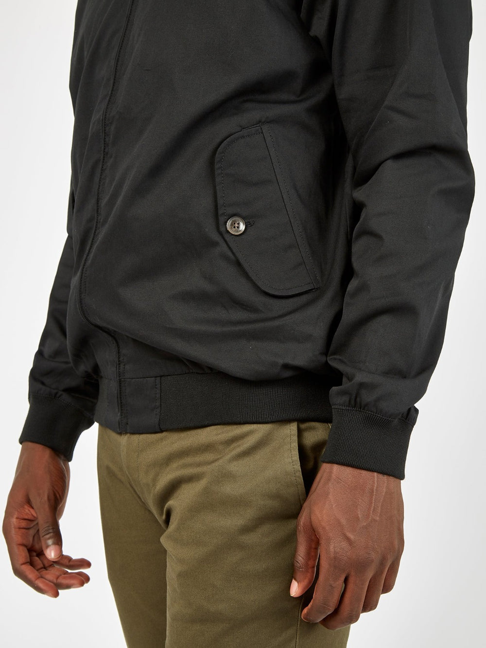 Black Ben Sherman Signature Harrington Jackets | 0592RPBGN