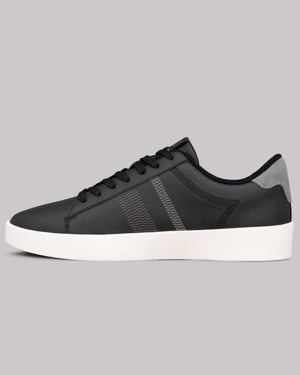 Black / White / Grey Ben Sherman Boxwell Sneakers | 9805VJWMC