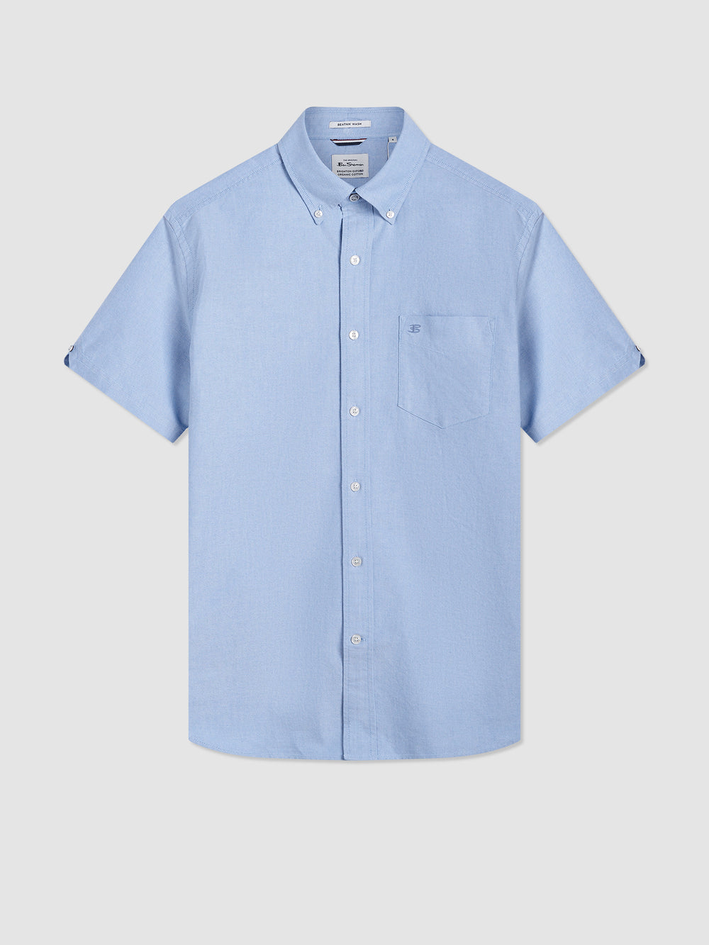 Blue Ben Sherman Brighton Oxford Organic Shirts | 9074VWGTO