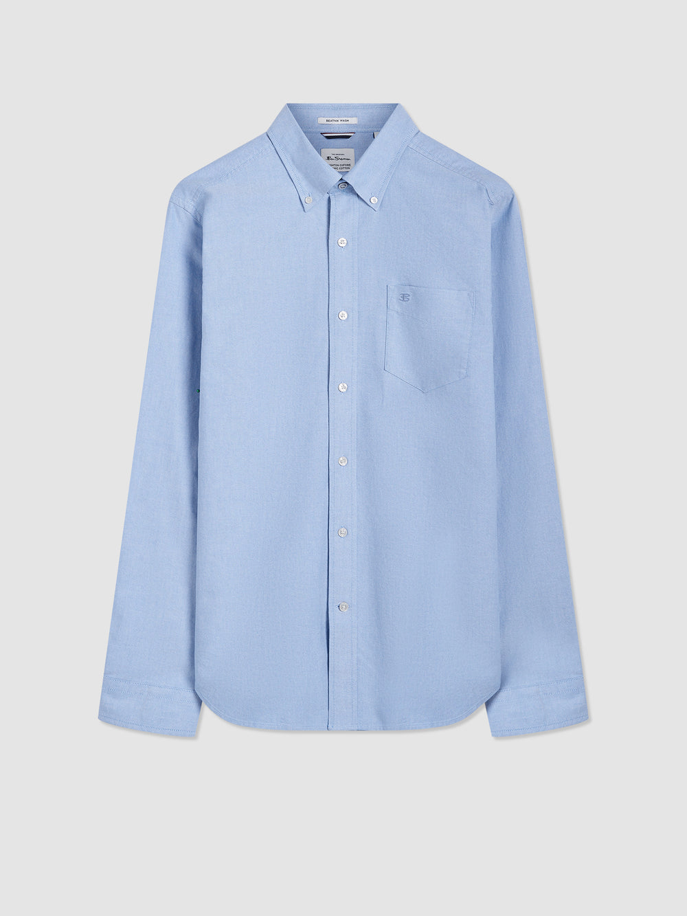 Blue Ben Sherman Brighton Oxford Organic Shirts | 6092EQNTP