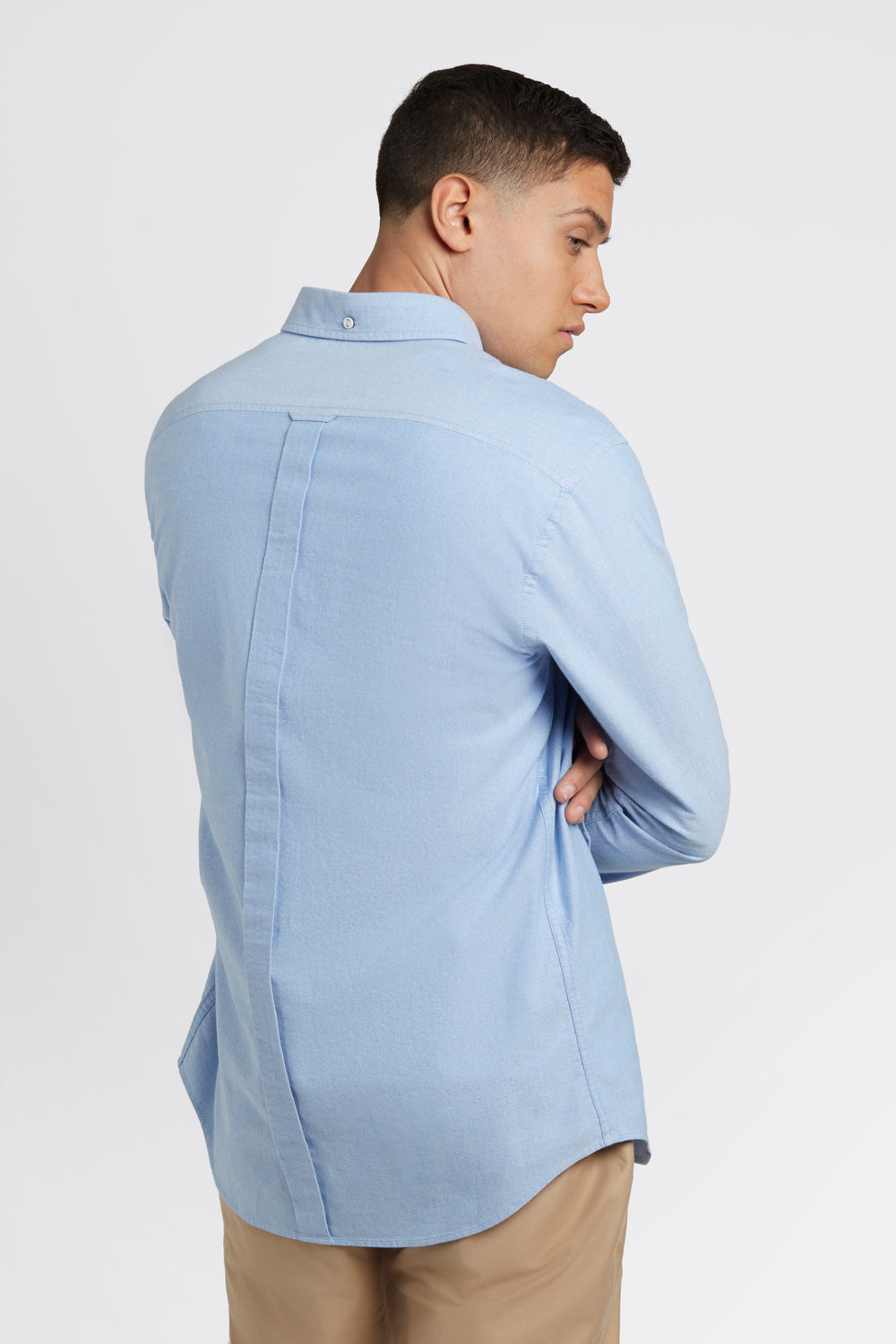 Blue Ben Sherman Brighton Oxford Organic Shirts | 6092EQNTP