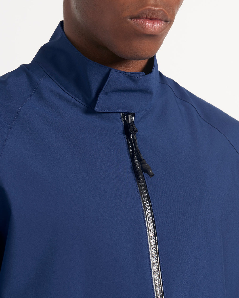 Blue Ben Sherman Waterproof Harrington Jackets | 5293QWESD