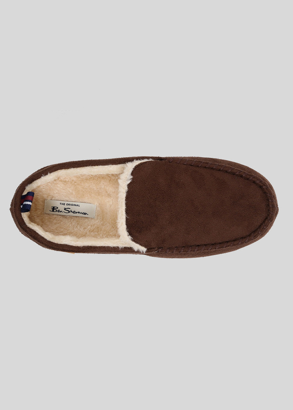 Brown Ben Sherman Casa Cartegena Moccasin Slipper | 2714CMLGA