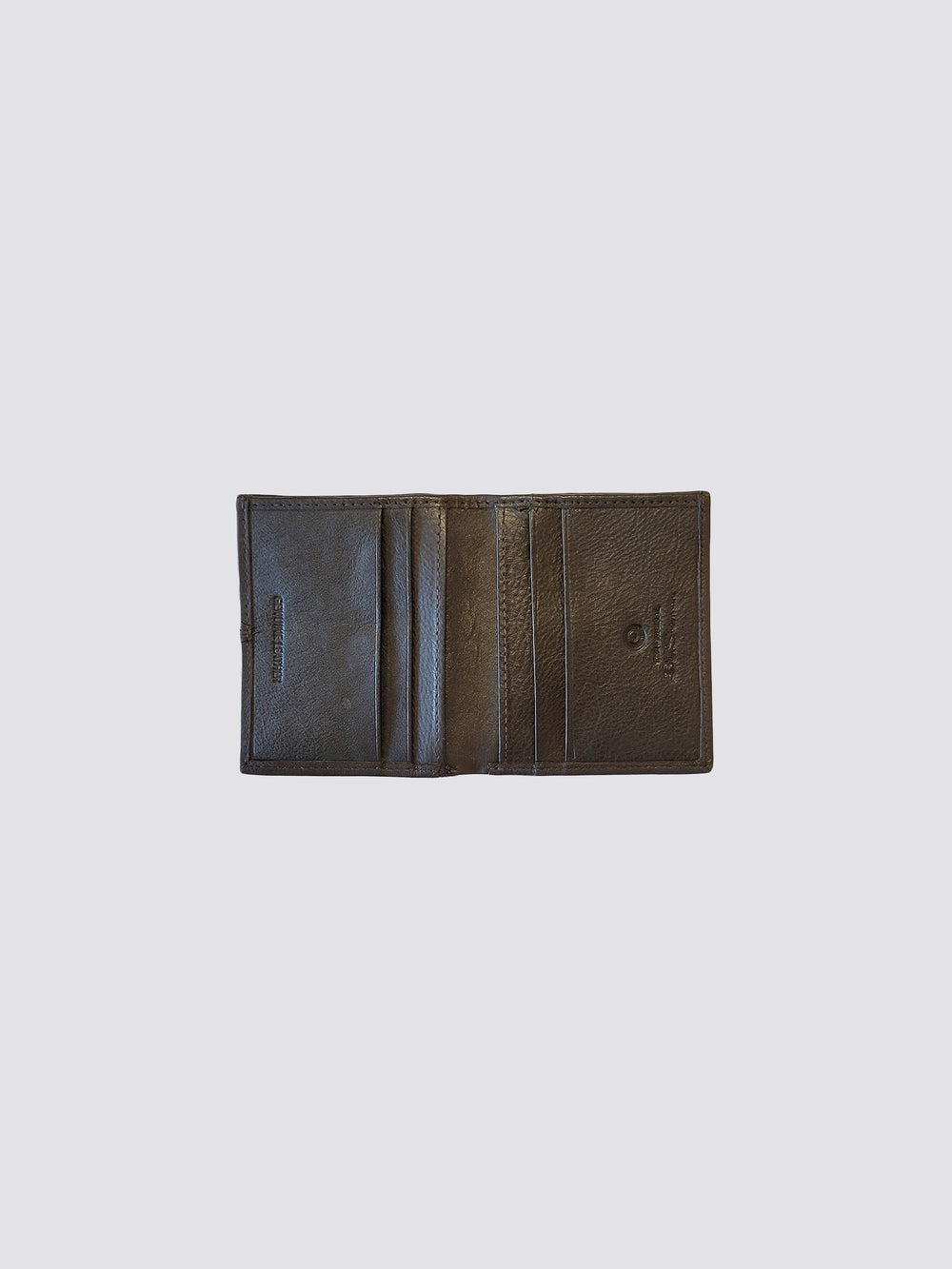 Brown Ben Sherman Coles Leather Micro Wallets | 4318AXQWU