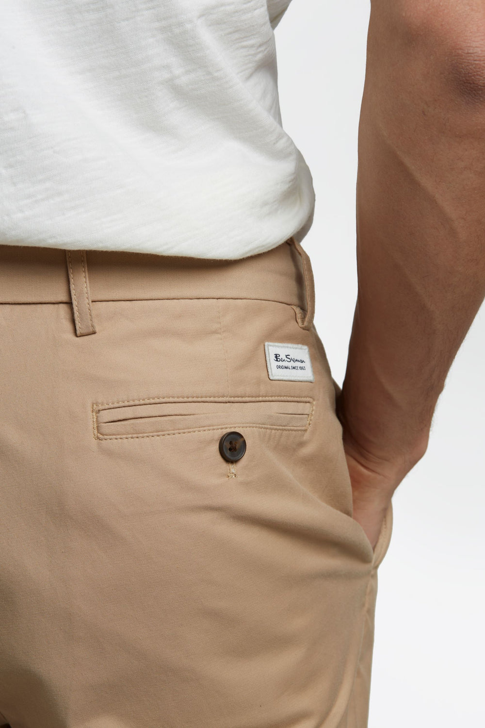 Brown Ben Sherman Everyday Slim Fit Chino Pants | 8306QMRFV