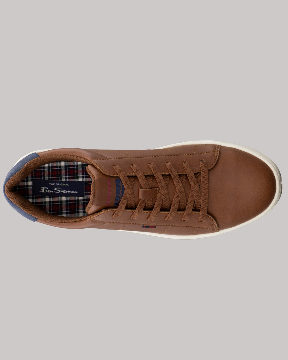 Brown Ben Sherman Hampton Court Sneakers | 2071HUOXC