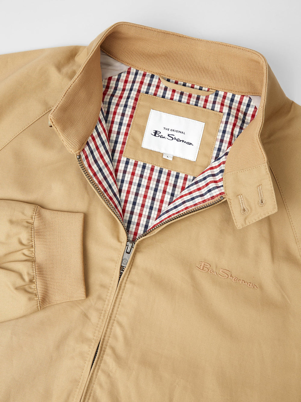 Brown Ben Sherman Signature Harrington Jackets | 4619HNLOD