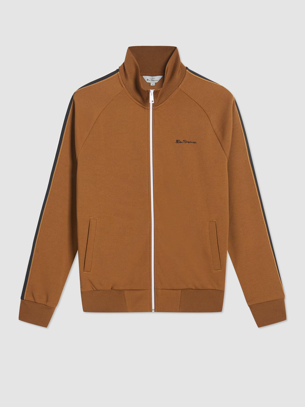 Brown Ben Sherman Signature House Taped Track Jackets | 1789YFVGD