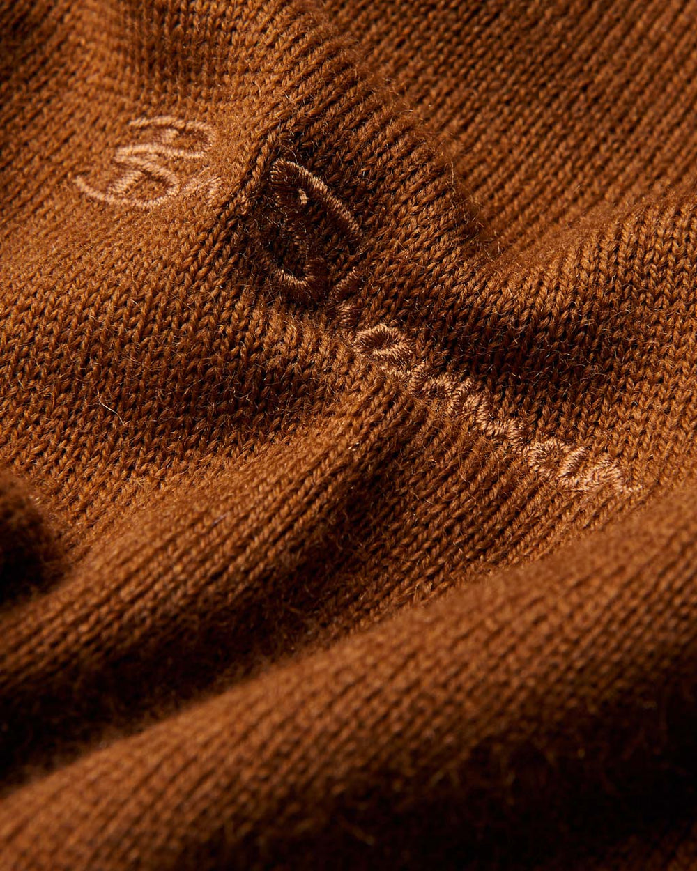 Brown Ben Sherman Signature Merino Crewneck Knitwear | 6219BQSYN