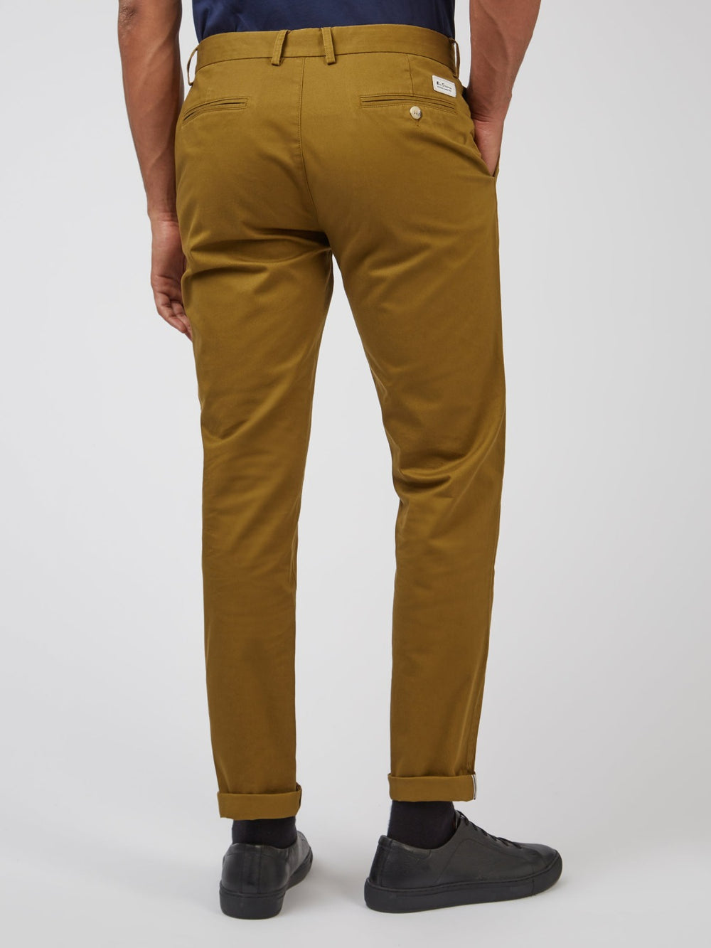 Brown Ben Sherman Signature Slim Stretch Chino Pants | 3962DTEFK