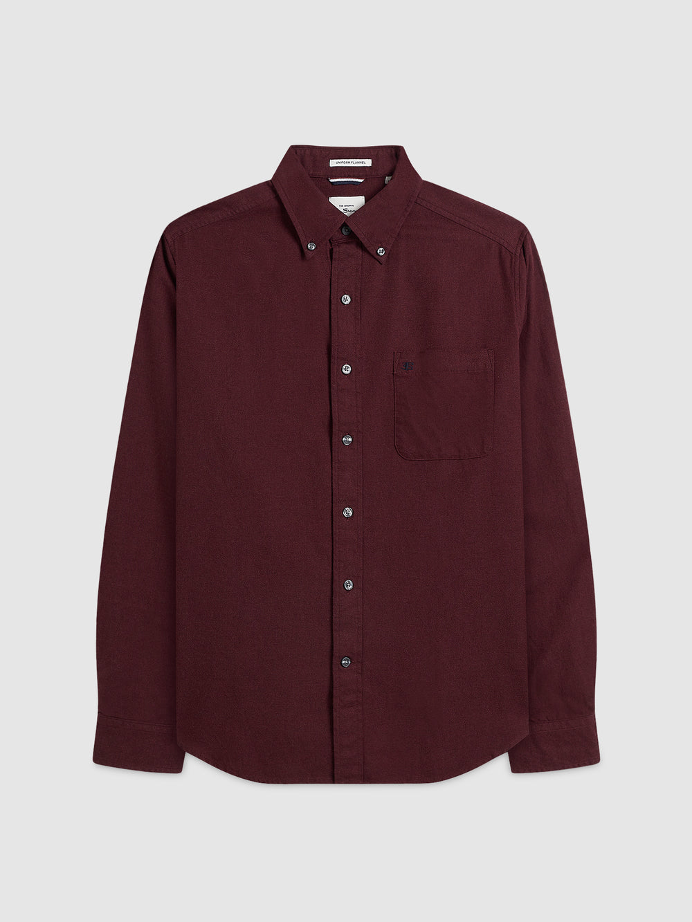 Burgundy / Navy / Beige Ben Sherman Uniform Flannel Shirts | 6284XSVAG