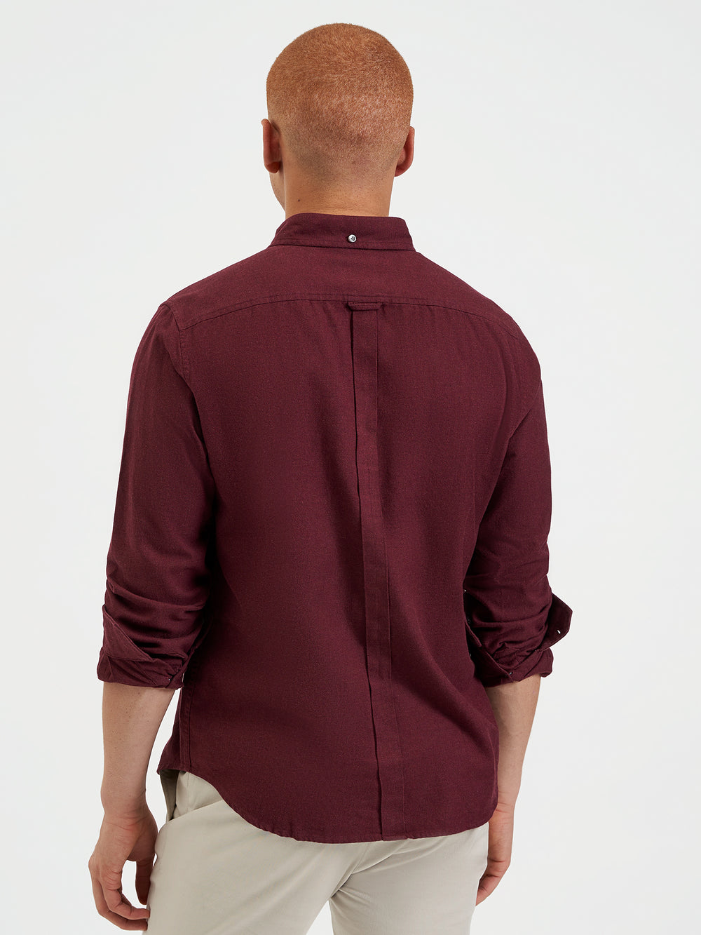 Burgundy / Navy / Beige Ben Sherman Uniform Flannel Shirts | 6284XSVAG