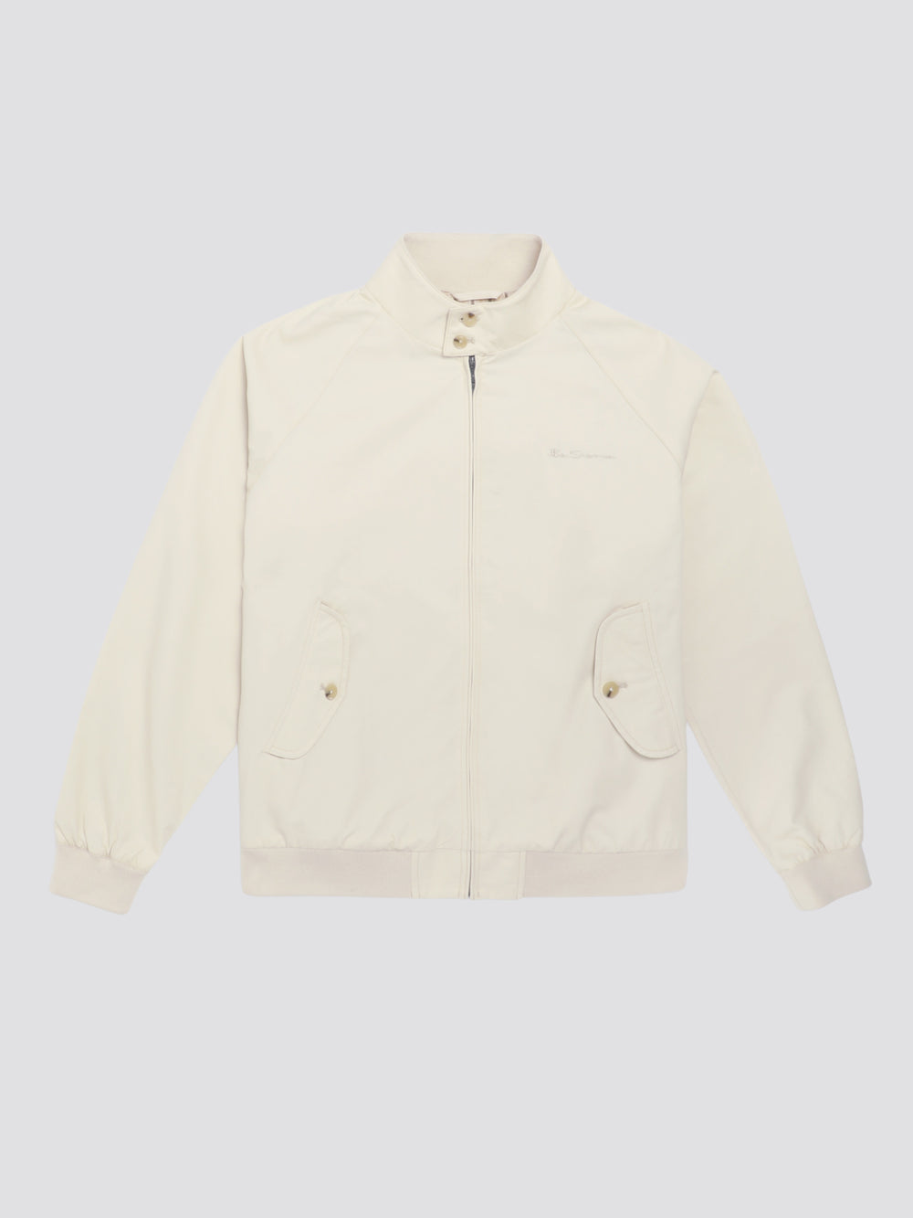 Cream Ben Sherman Signature Harrington Jackets | 4517UHEBY