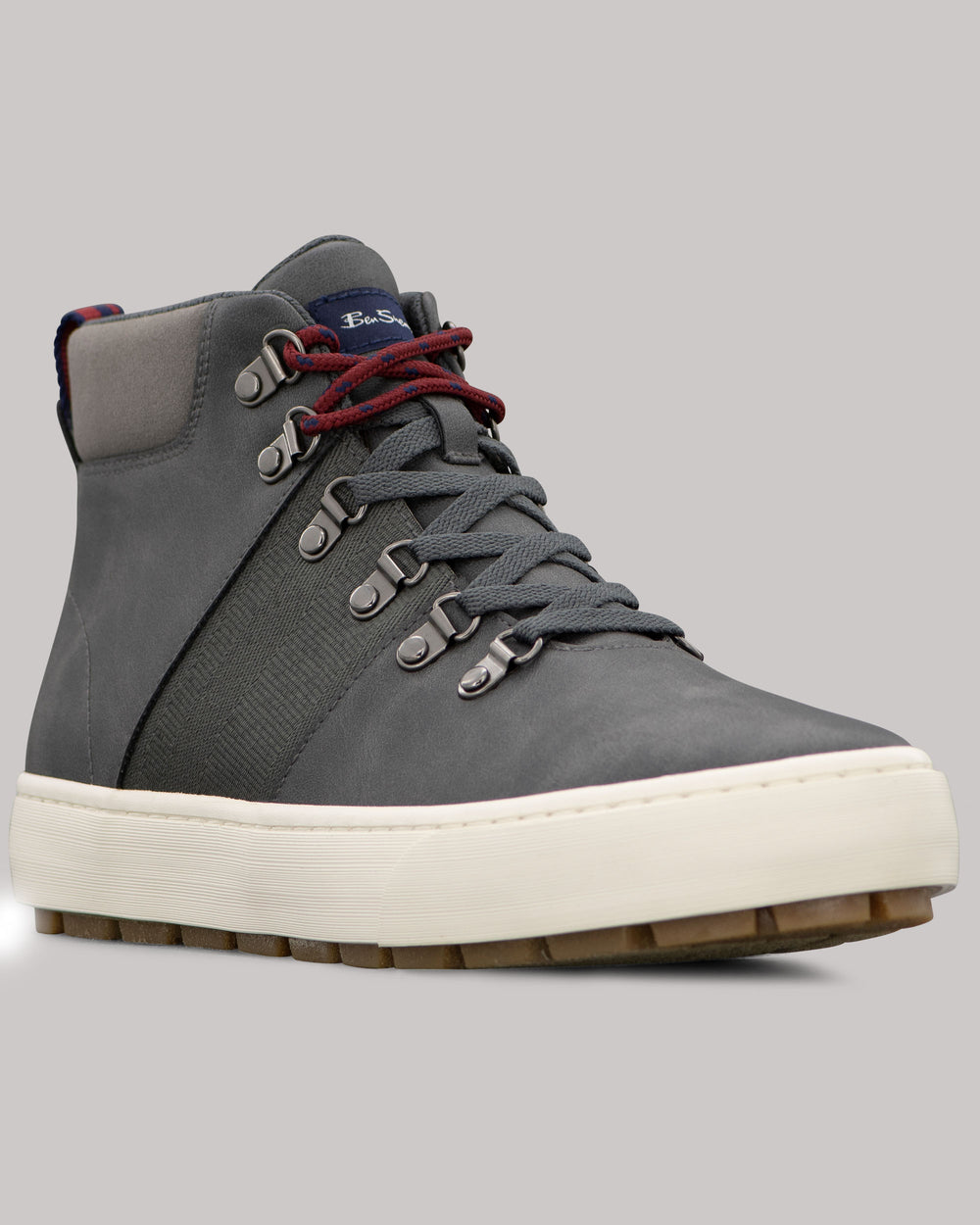 Dark Grey Ben Sherman Harvey Alpine Hiker Boots | 8675NWRVH