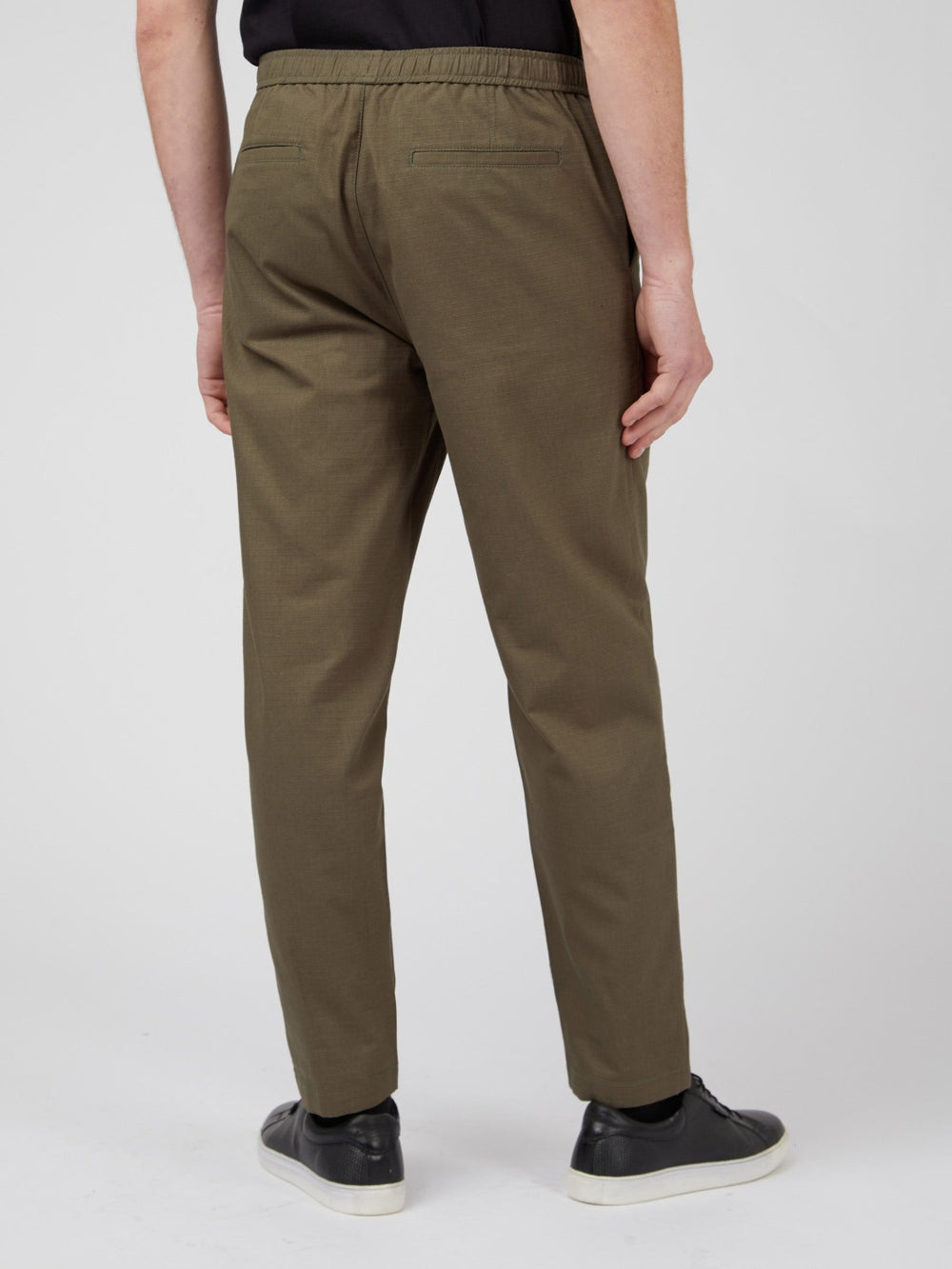 Green Ben Sherman Ripstop Casual Workwear Pants | 6721UYMCL