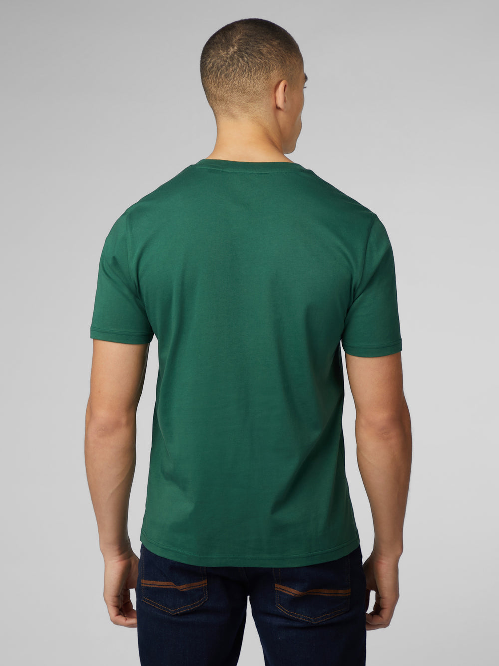 Green Ben Sherman Signature Mod Head T-Shirt | 1538KJVCY