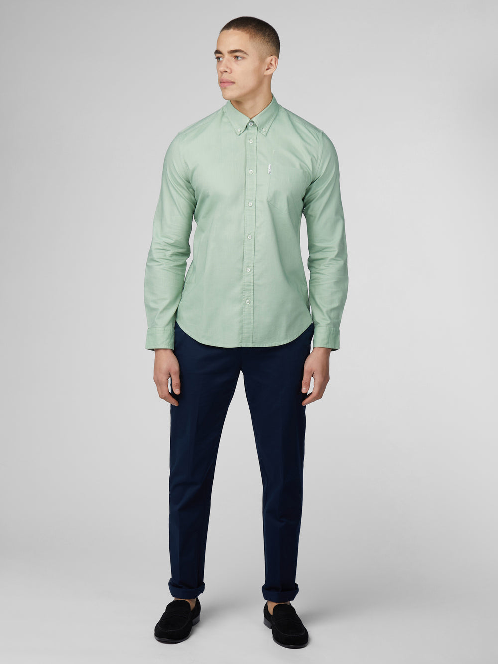 Green Ben Sherman Signature Oxford Shirts | 4601CUGEQ