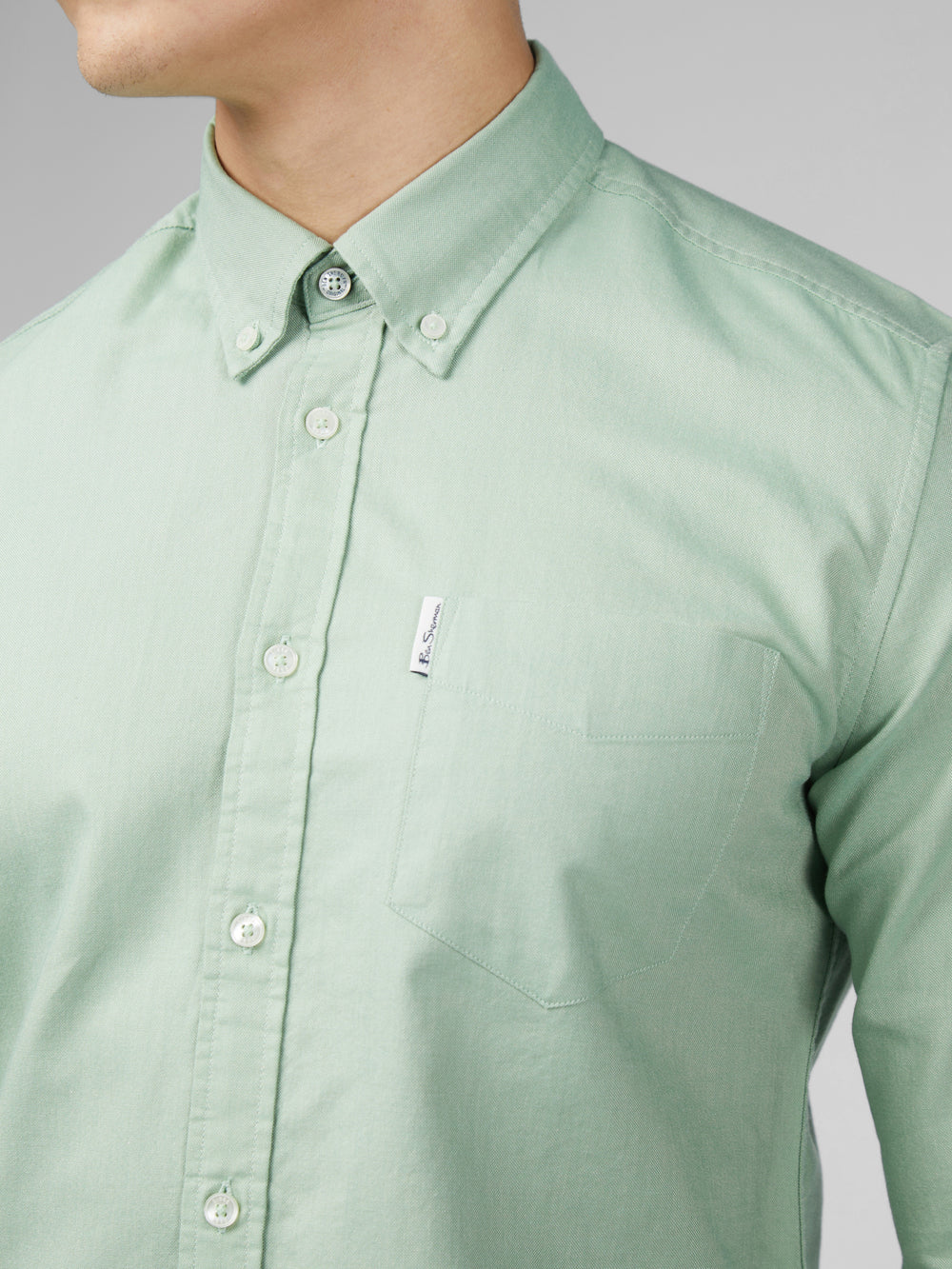 Green Ben Sherman Signature Oxford Shirts | 4601CUGEQ