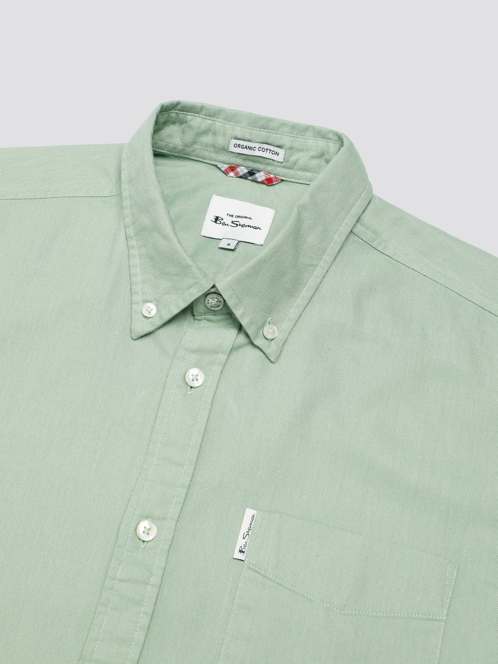 Green Ben Sherman Signature Short Sleeve Oxford Shirts | 0681DIGVS