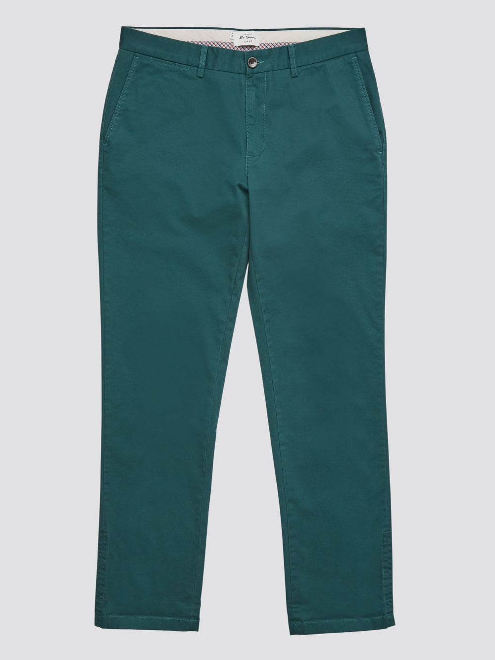 Green Ben Sherman Signature Slim Stretch Chino Pants | 4281PKEOM