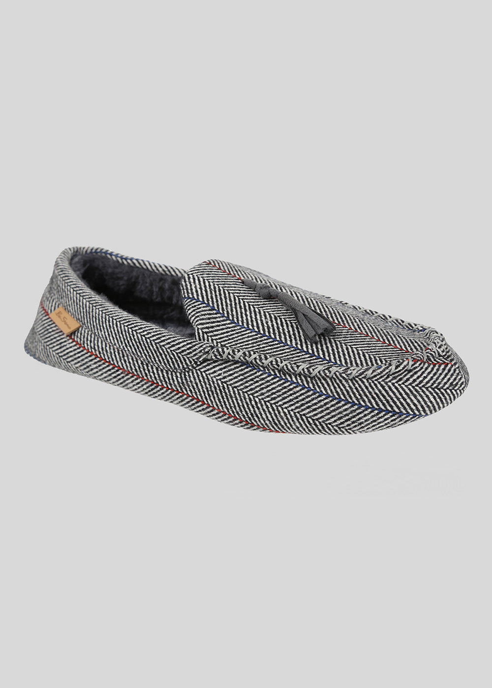 Grey Ben Sherman Cliveden House Moccasin Slipper | 9782FHWSK