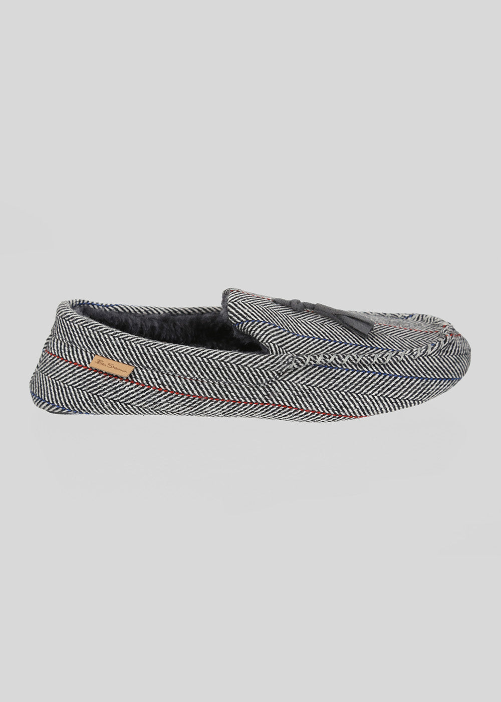 Grey Ben Sherman Cliveden House Moccasin Slipper | 9782FHWSK