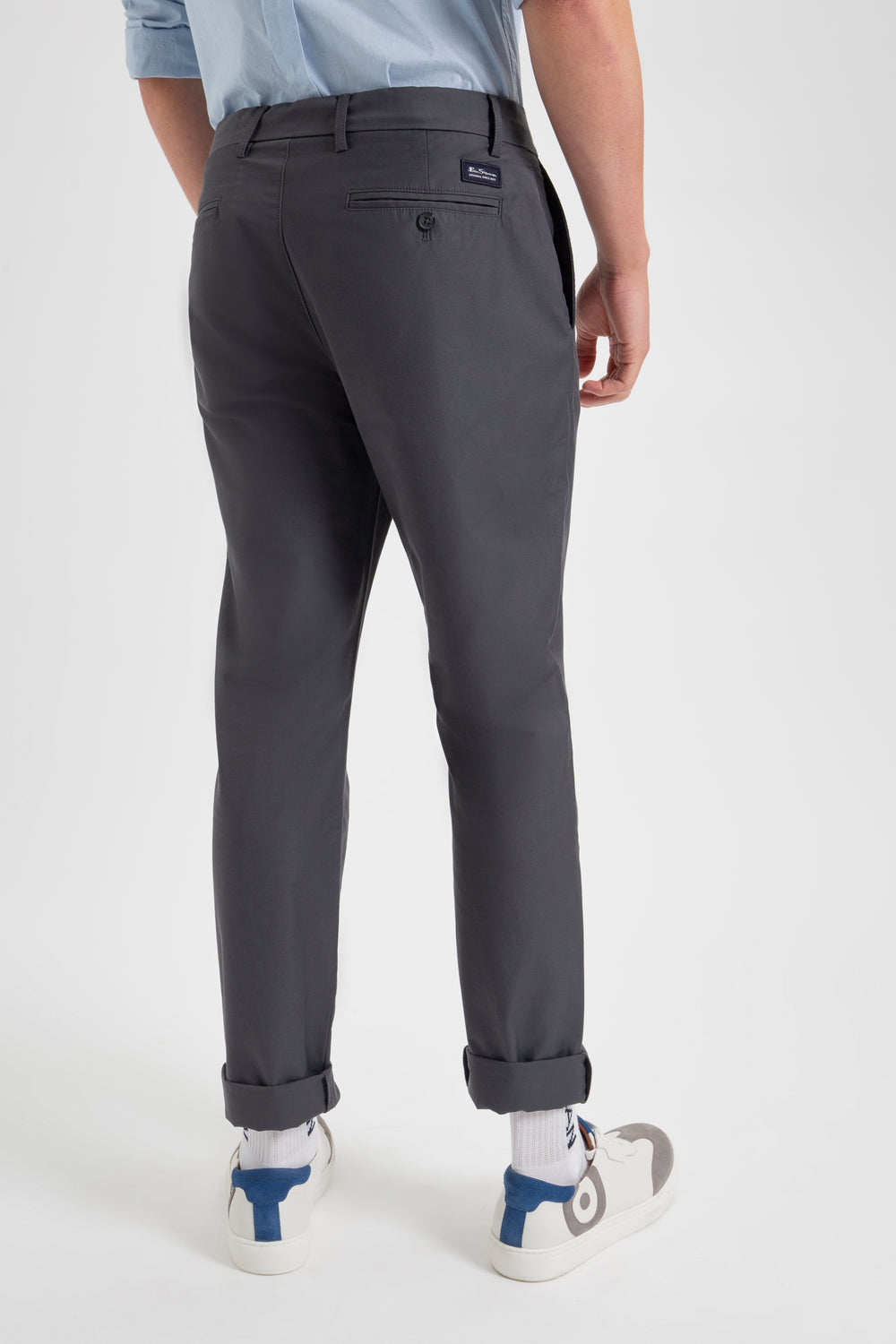 Grey Ben Sherman Everyday Slim Fit Chino Pants | 4709AJOQT