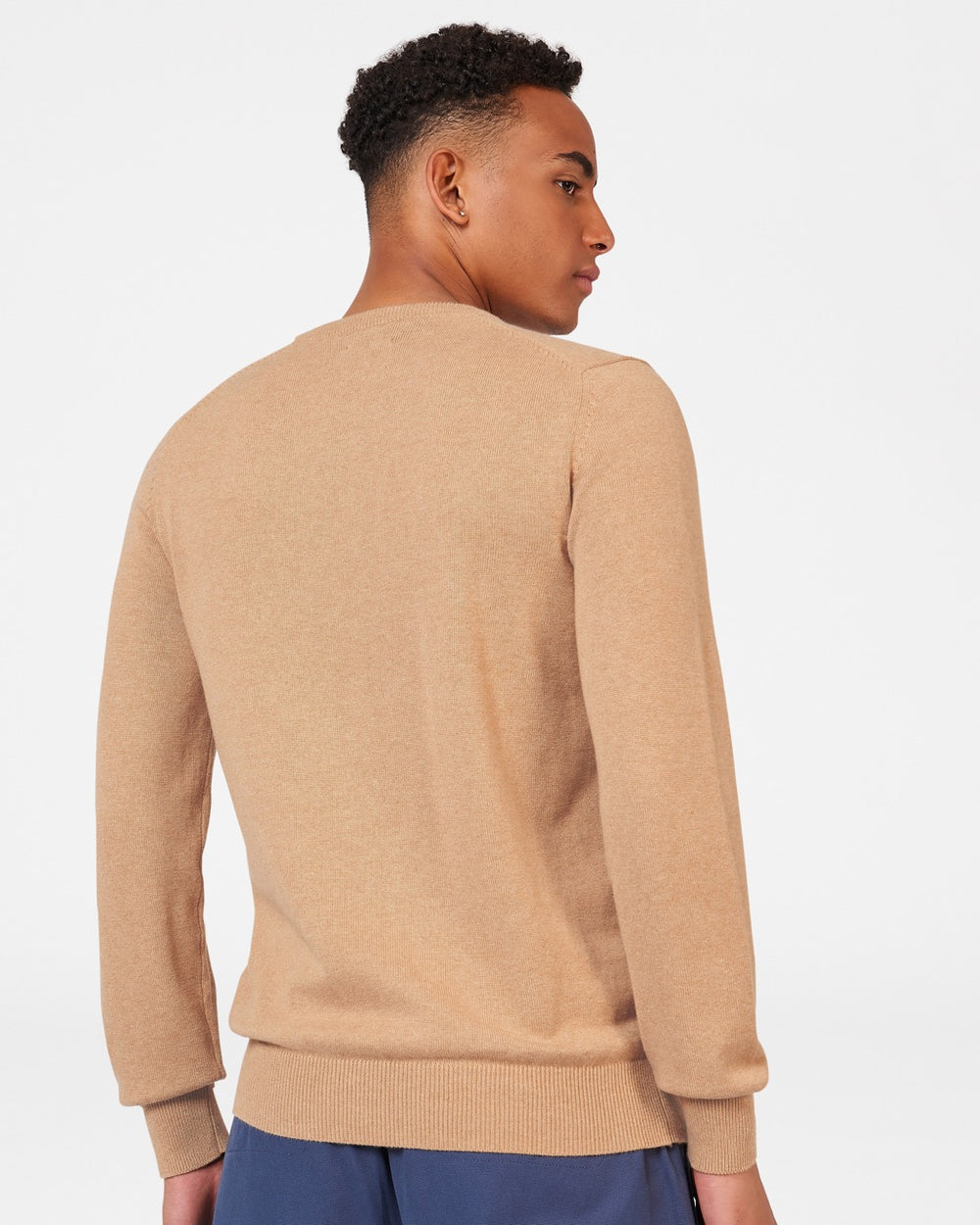 Grey Ben Sherman Signature Crewneck Knitwear | 0826GOBJD