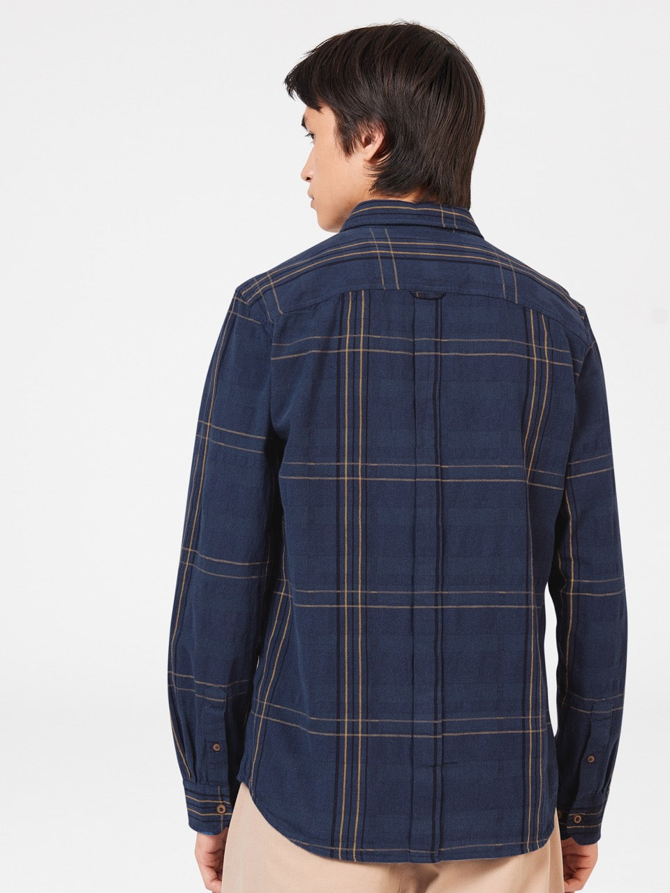 Indigo Ben Sherman B by Ben Sherman Indigo Check Shirts | 0867LHFXR