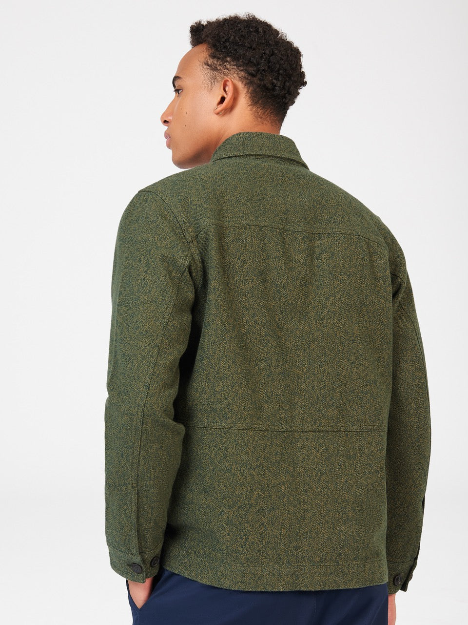 Khaki Ben Sherman Signature Casual Cotton Jackets | 0359RZFHY