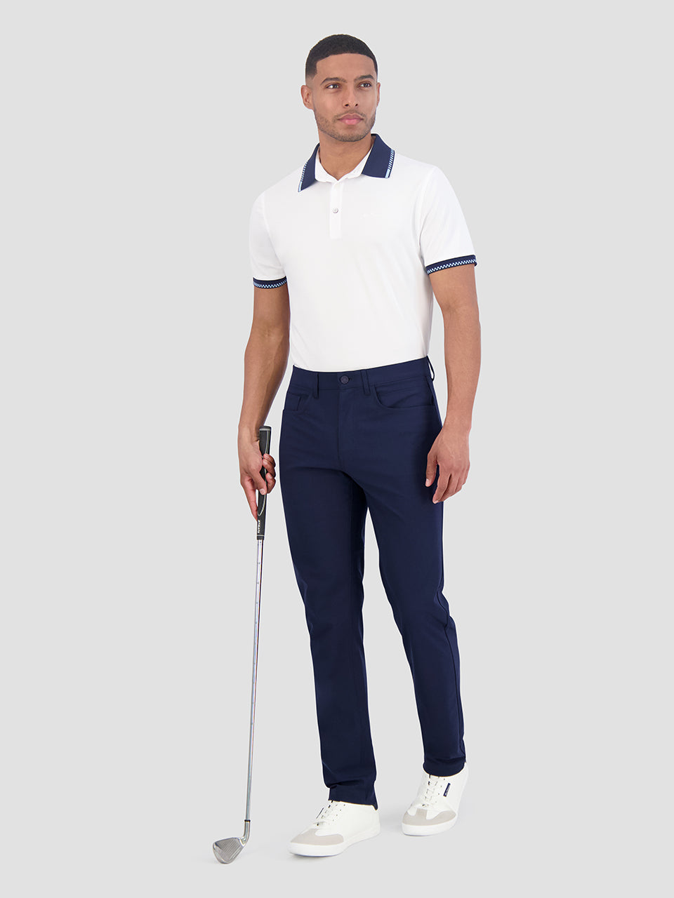 Navy Ben Sherman 4Way Stretch Tech Long Pants | 0368QORXE