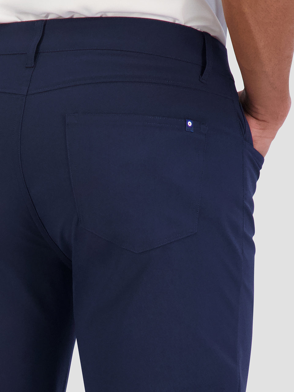 Navy Ben Sherman 4Way Stretch Tech Long Pants | 0368QORXE