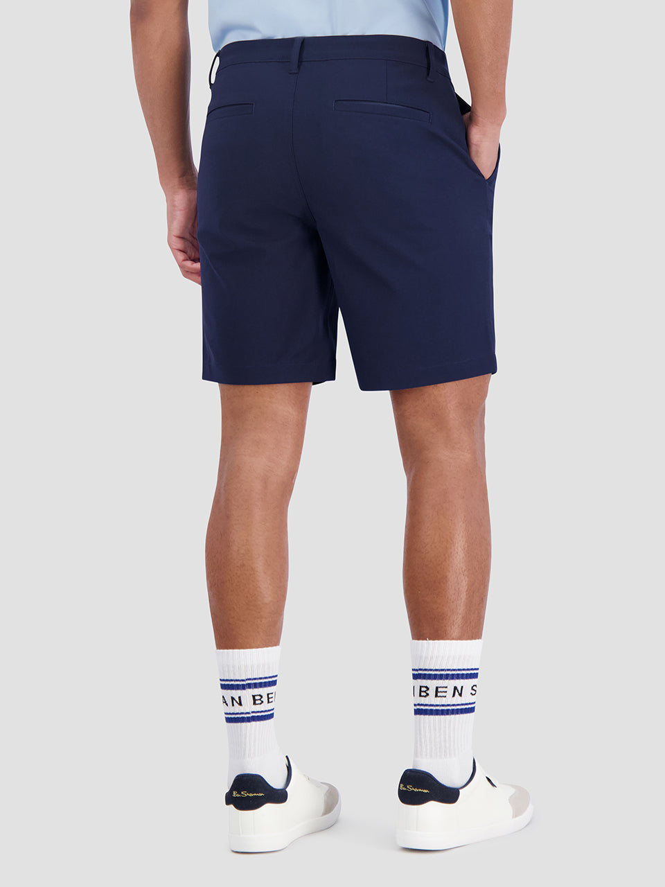 Navy Ben Sherman 4Way Stretch Tech Shorts | 5019TOLKF