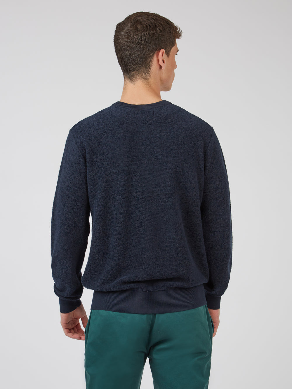 Navy Ben Sherman B by Ben Sherman Crewneck Knitwear | 7942GDPYH