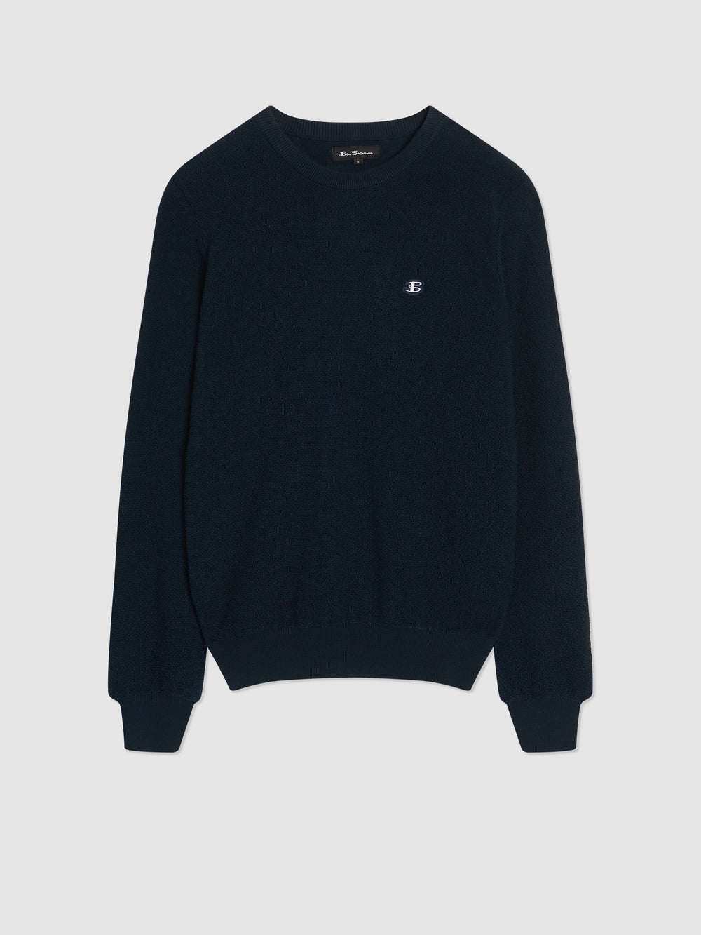 Navy Ben Sherman B by Ben Sherman Crewneck Knitwear | 7942GDPYH