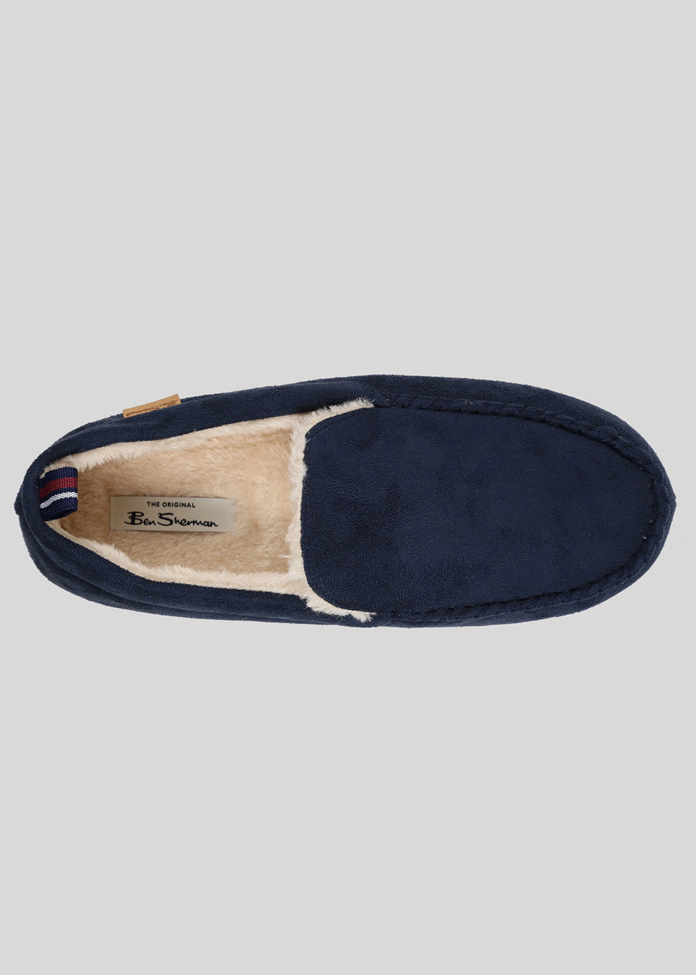 Navy Ben Sherman Casa Cartegena Moccasin Slipper | 3541HZSKM