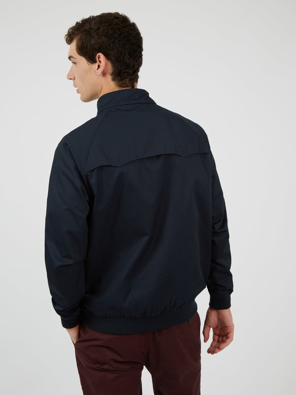 Navy Ben Sherman Signature Harrington Jackets | 8517LUNAK