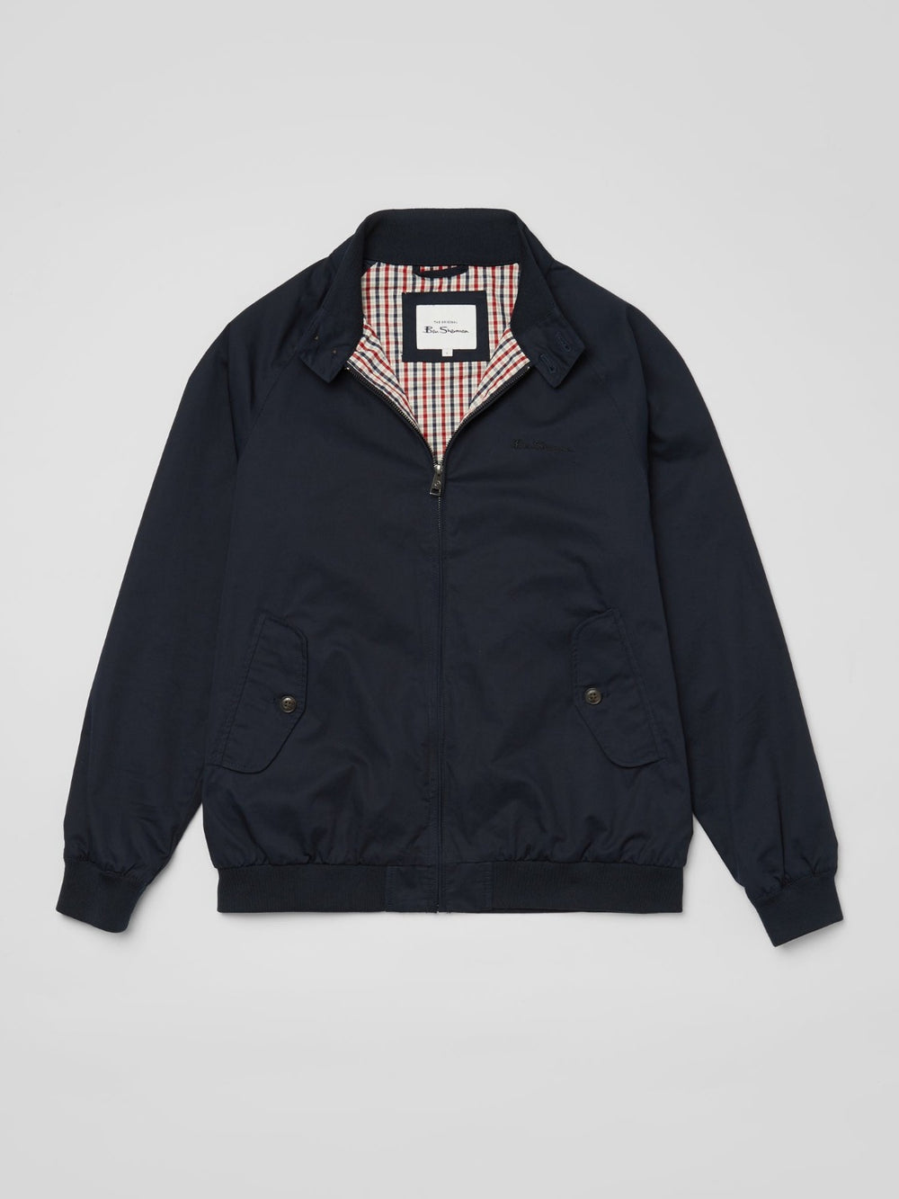 Navy Ben Sherman Signature Harrington Jackets | 8517LUNAK