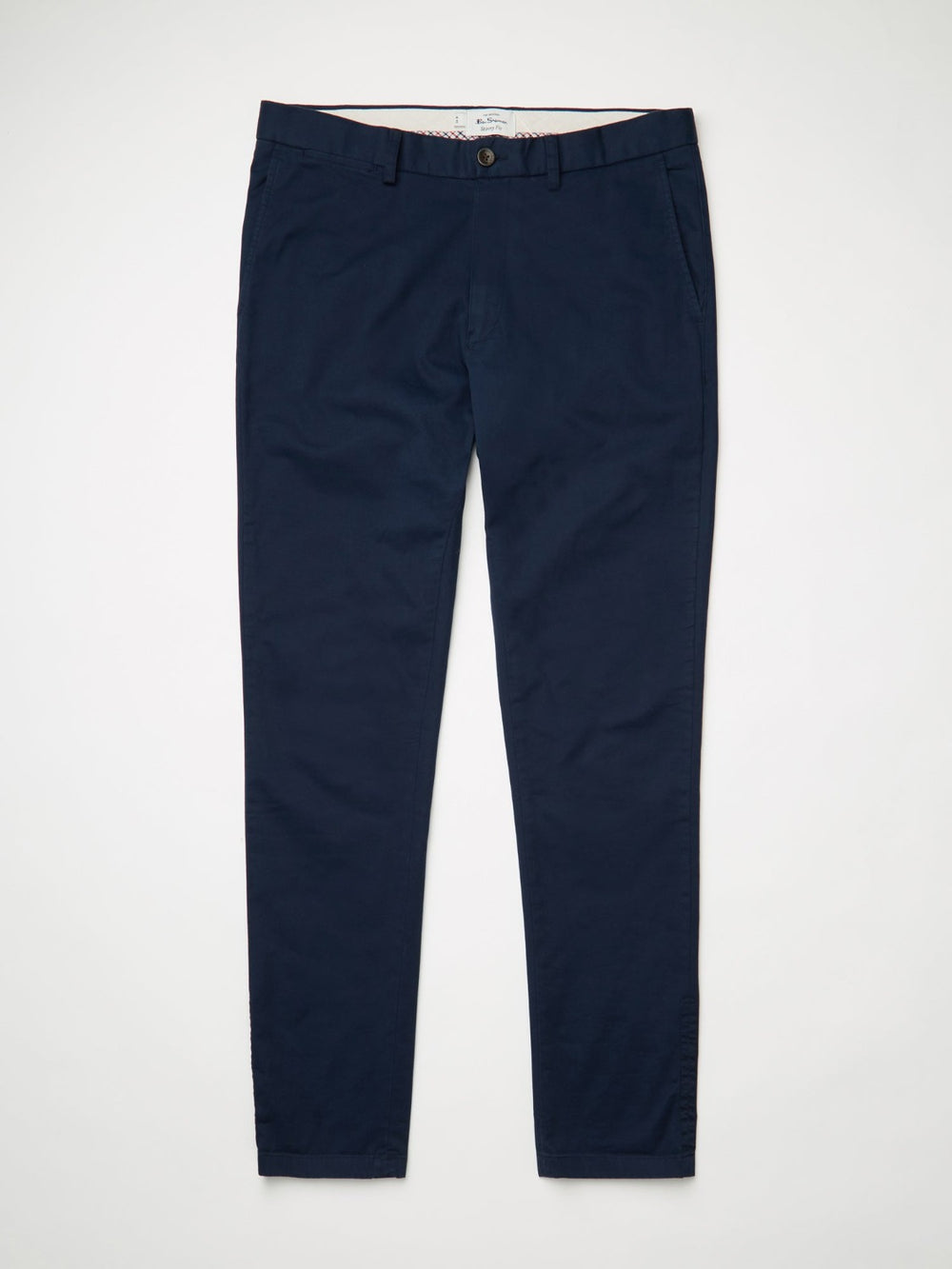 Navy Ben Sherman Signature Slim Stretch Chino Pants | 0276KCIBD