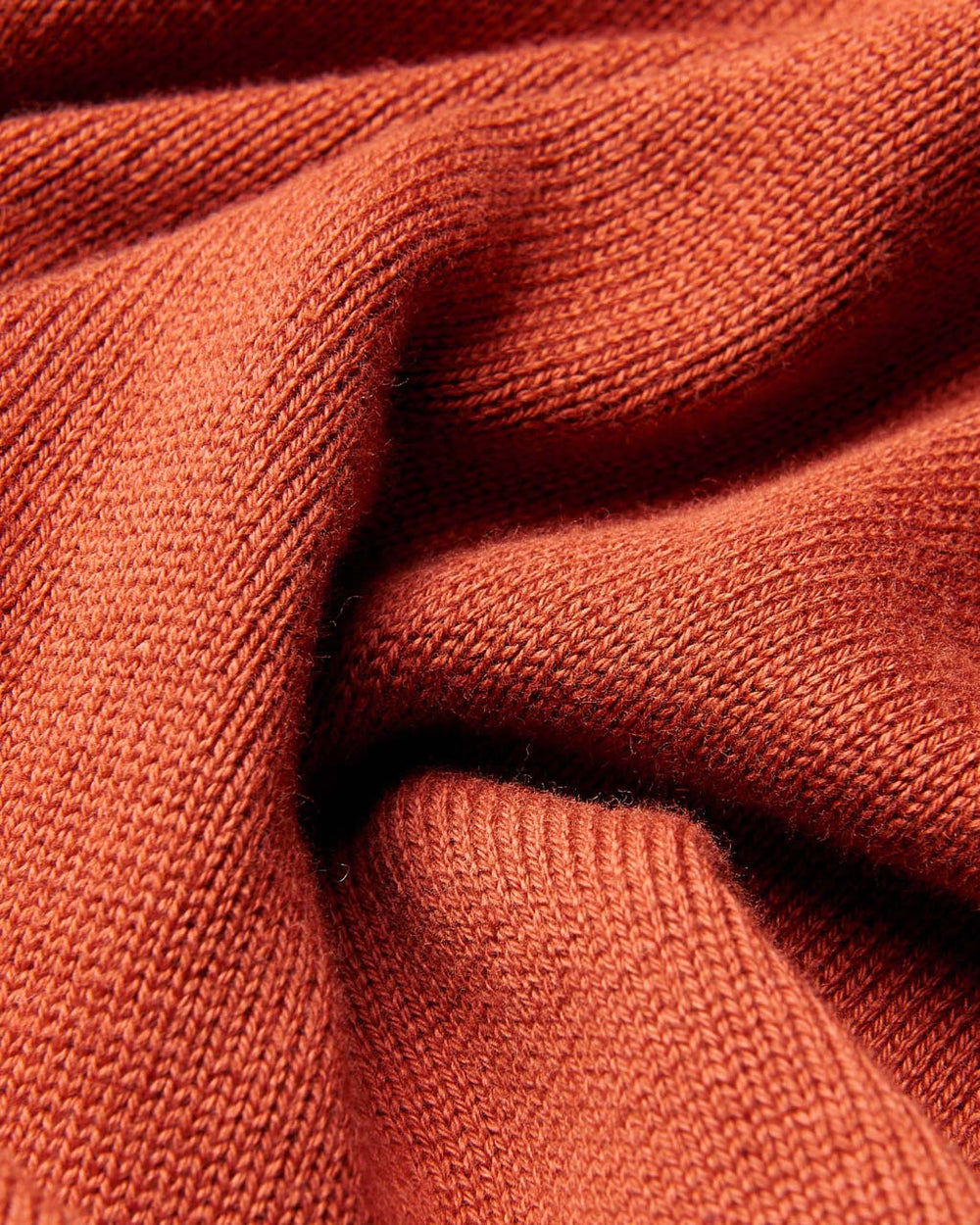 Orange Ben Sherman Signature Crewneck Knitwear | 0279ZLDNA